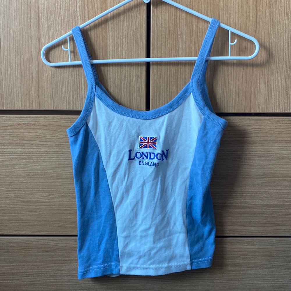 Cute Y2k london tank top